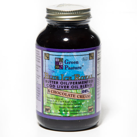 BLUE ICE ROYAL Butter Oil/Fermented Cod Liver Oil Blend - Cinnamon Tingle Gel