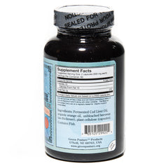 BLUE ICE Fermented Cod Liver Oil - Orange Capsules