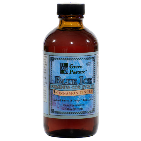 BLUE ICE Fermented Cod Liver Oil - Cinnamon Tingle